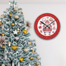 Scandinávia Santa Claus Red