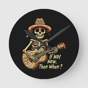 Relógio Redondo Se Não Agora, Quando