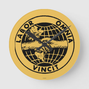 Relógio Redondo Seals: Afl