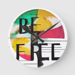 Relógio Redondo Seja livre