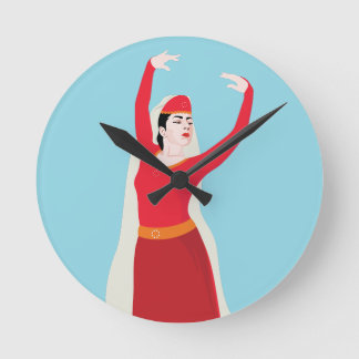 Relógio Redondo Seu Espírito É tão Forte quanto a Terra de onde el