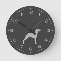 Silhueta de Cachorro do Wiemaraner