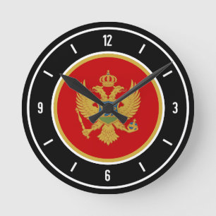 Relógio Redondo Sinalizador do Montenegro