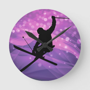Relógio Redondo Ski Jump