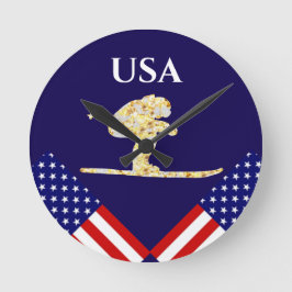 RELÓGIO REDONDO SKIER