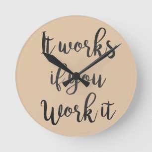 Relógio Redondo Sobriety 12 step recovery cita a sobrenaturação li