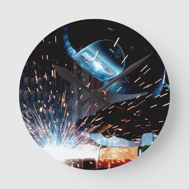 Relógio Redondo Soldadura (Frente)