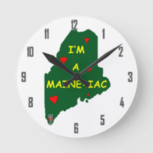 RELÓGIO REDONDO SOU UM MAINE IAC