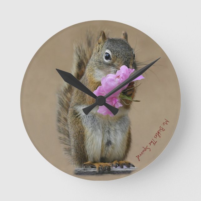 Relógio Redondo Sr. Bickles (Frente)