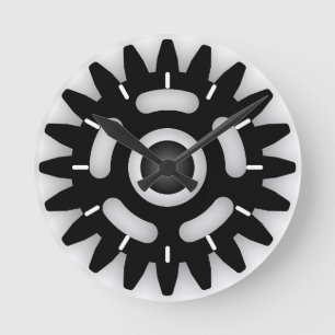 Relógio Redondo Sr. Fix It Gear Clock