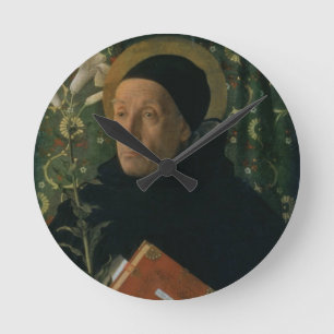Relógio Redondo St Dominic, 1515 (óleo em canvas)
