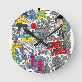 Relógio Redondo Street atmosphere