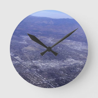 Relógio Redondo Stretched Canvas Print Art #14