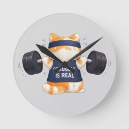 Relógio Redondo Struggle is Real