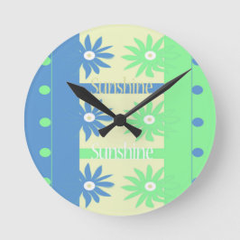 Relógio Redondo Sunshine Knick Knat