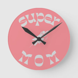 Relógio Redondo super mãe