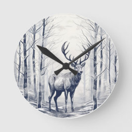 Relógio Redondo Sussuros da Floresta