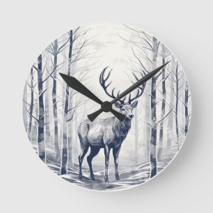 Relógio Redondo Sussuros da Floresta