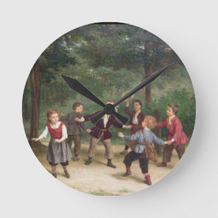 Relógio Redondo T33268 Buff 91316me do Homem Cego; crianças; brinc