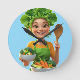 Relógio Redondo T-Shirt