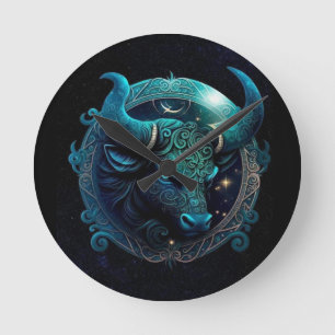 Relógio Redondo Taurus Clock