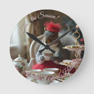 Relógio Redondo "Teas", a temporada