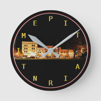 Relógio Redondo Tempo Pitcairn