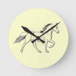 Relógio Redondo Tennessee Walking Horse