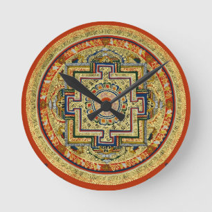 Relógio Redondo Thangka