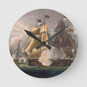 Relógio Redondo The Battle of Cape St. Vincent, February 14th 1797