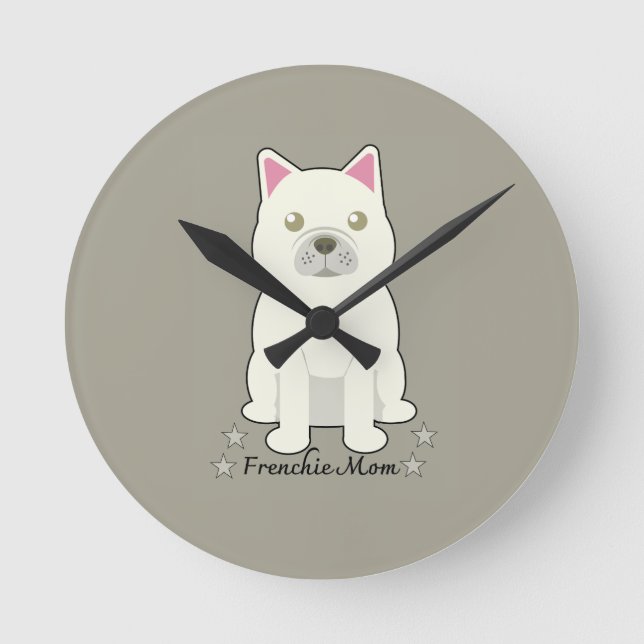 Relógio Redondo Throw Pillow (Frente)