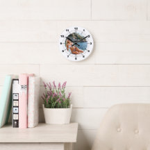TIME! ⏰ Custom Wall Clock – Add Your Design