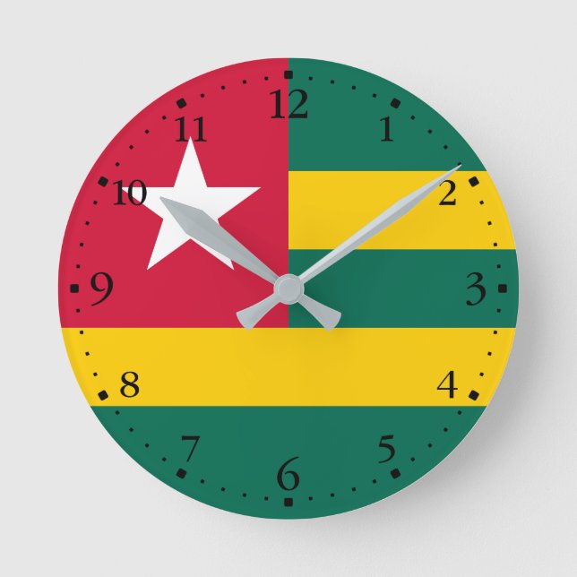 Relógio Redondo Togo (Frente)