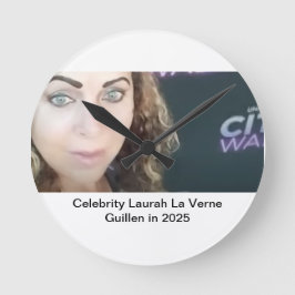 RELÓGIO REDONDO #TOPCELEBRIDADE #LAURAHLAVERNEGUILLEN  2025