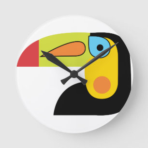 Relógio Redondo Toucan