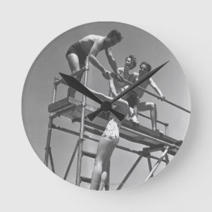 Relógio Redondo Trampolim