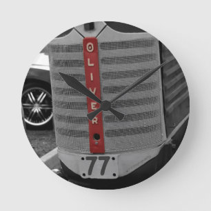 Relógio Redondo Trator de Oliver