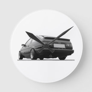 Relógio Redondo trueno do velocista de toyota do corolla do hachi