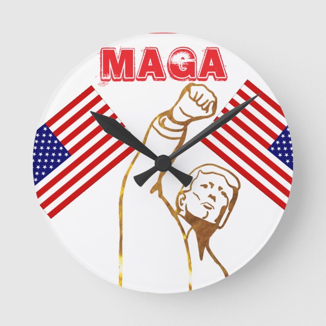 RELÓGIO REDONDO TRUMP (Frente)