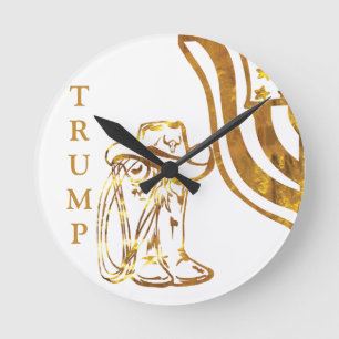 RELÓGIO REDONDO TRUMP