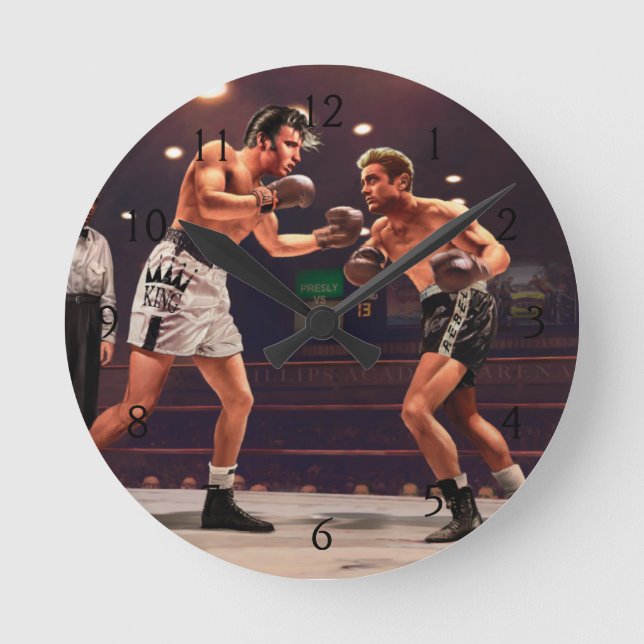 Relógio Redondo Última Ronda (Frente)