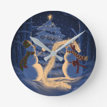 Um Natal de Boneco de Neve