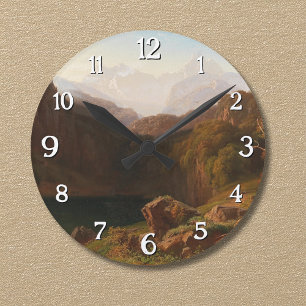 Relógio Redondo Uma visão do Grossglockner de Kals