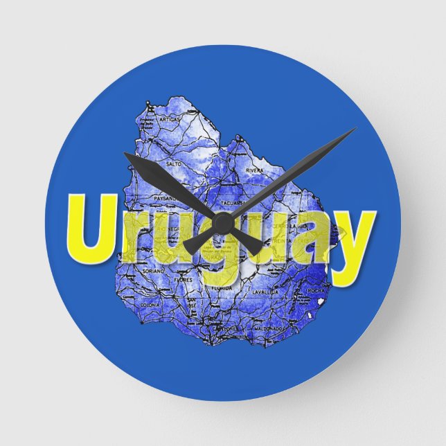 Relógio Redondo Uruguai (Frente)