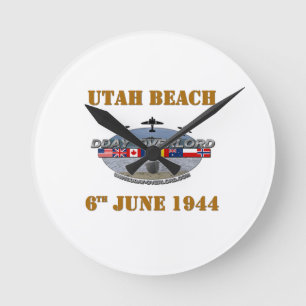 Relógio Redondo Utah Beach 6th June 1944