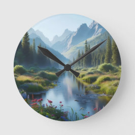 Relógio Redondo Vale do rio Serene