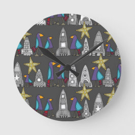 Relógio Redondo vamos voa longe