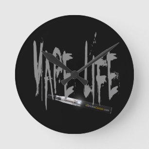 Relógio Redondo Vape Life!