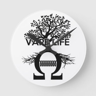 Relógio Redondo Vape Life Clock