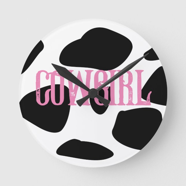 Relógio Redondo vaqueira (Frente)